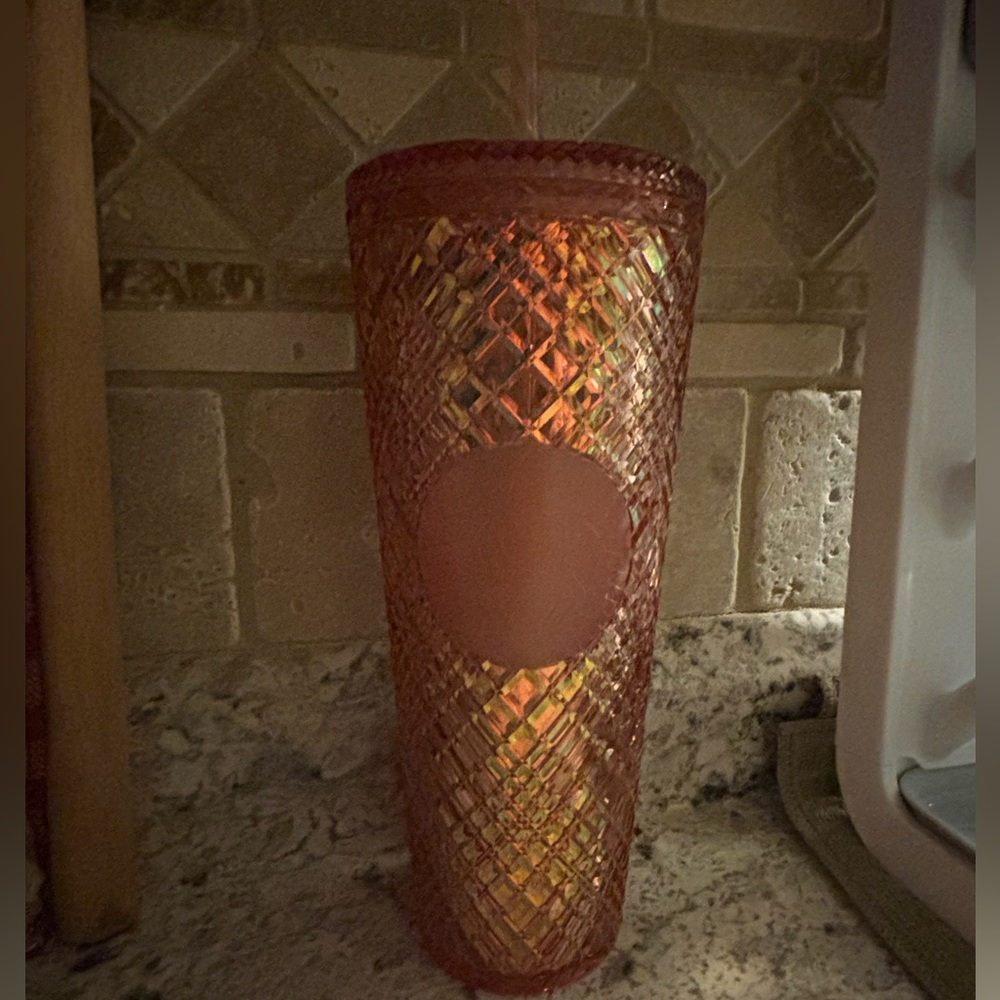 Rose Gold Starbucks Tumbler -2021 Winter Collection